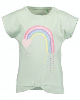 T-Shirt Regenbogen Love rosa 128